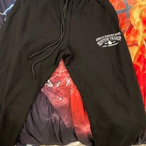 DENIM TEARS Black Joggers